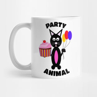 Funny Cats Party Animal Mug